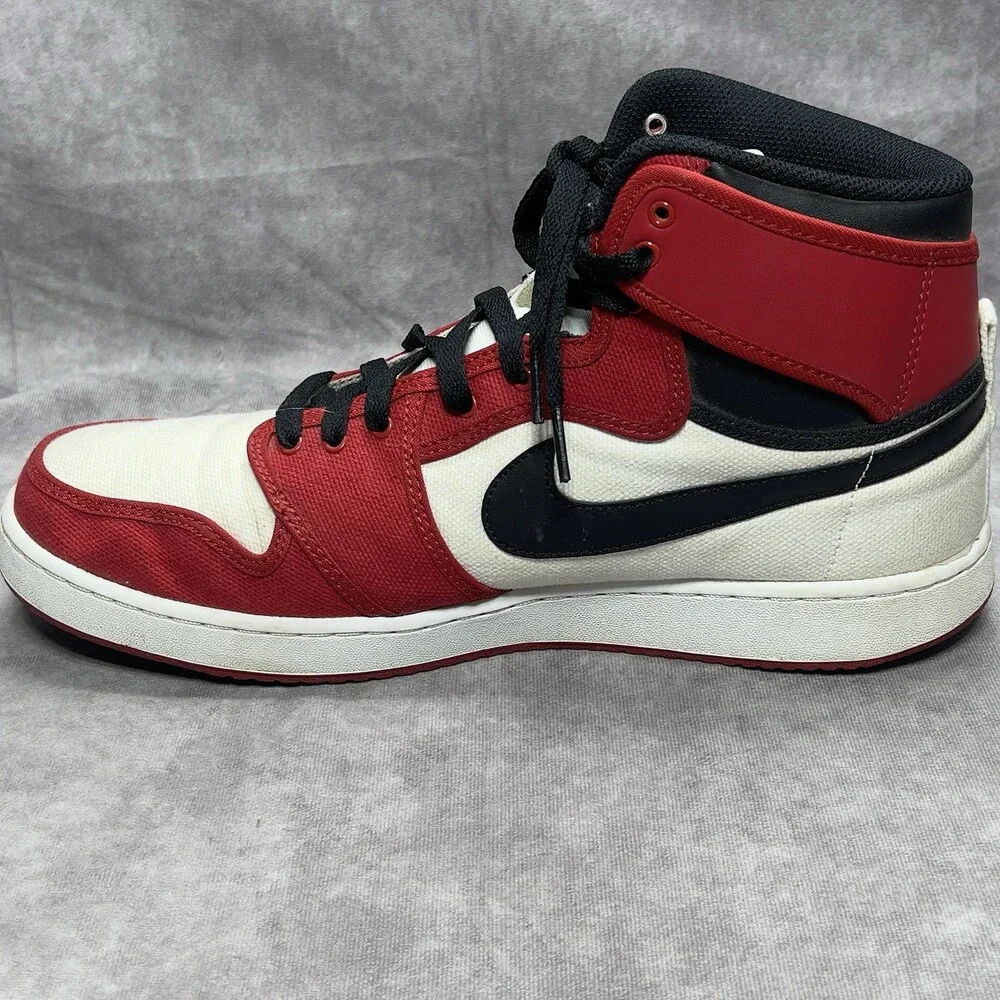 Air Jordan 1 Retro High OG AJKO 2013 Mens 11.5 White Black Gym Red 638471-101